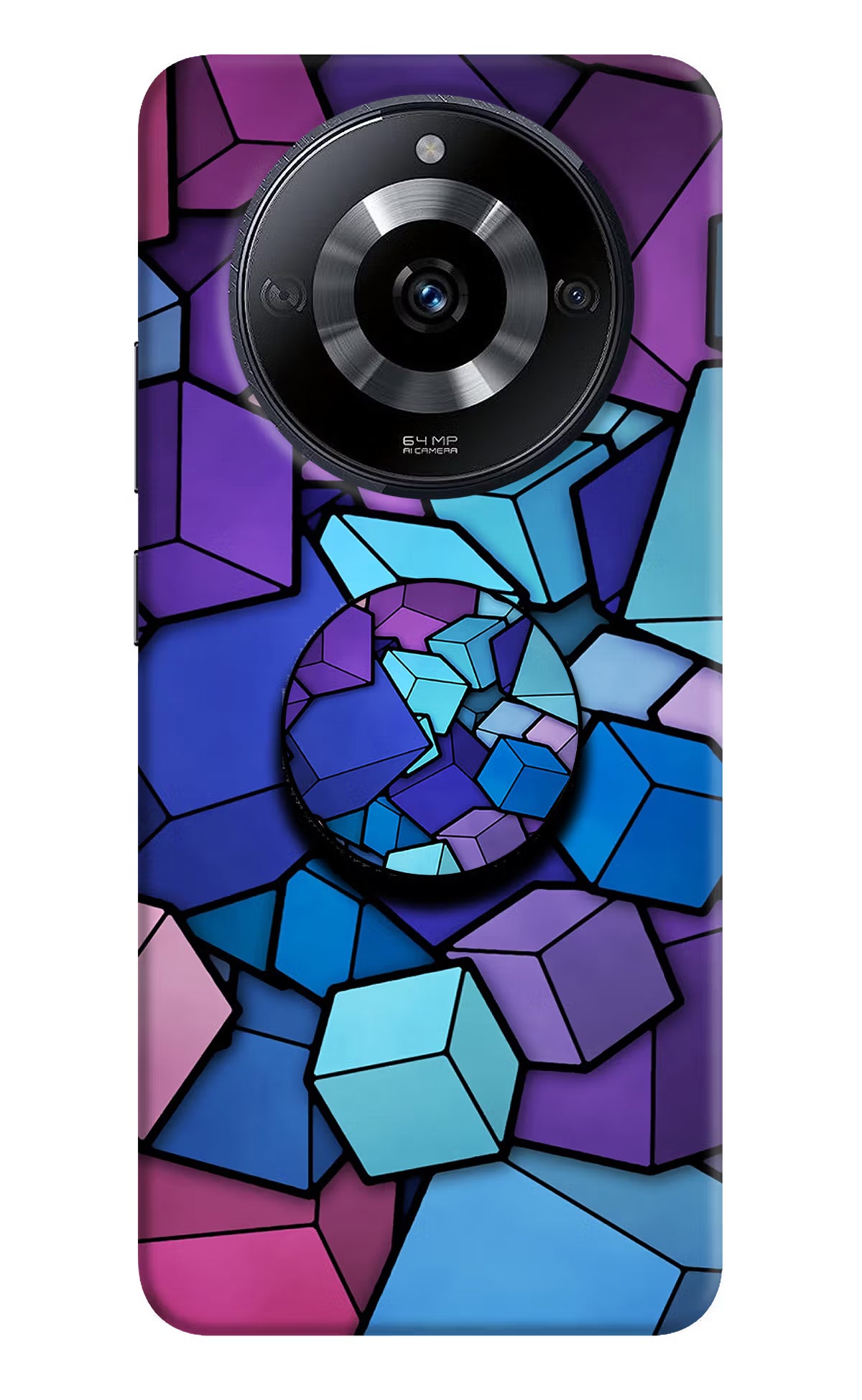 Cubic Abstract Realme Narzo 60 5G Pop Case