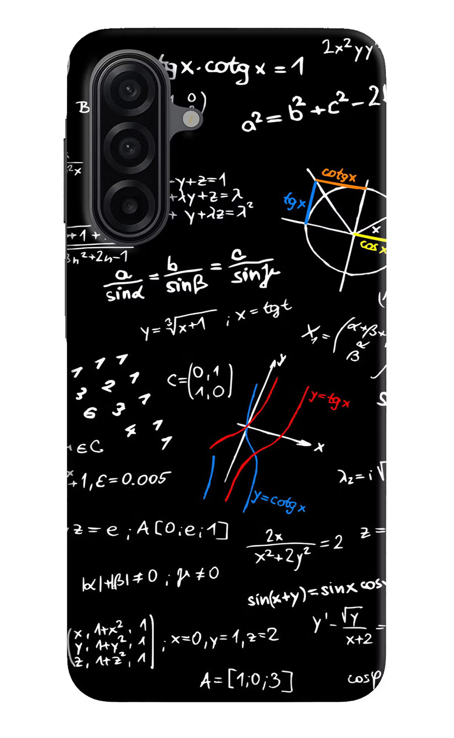 Mathematics Formula Samsung M17 5G Back Cover, Hard case