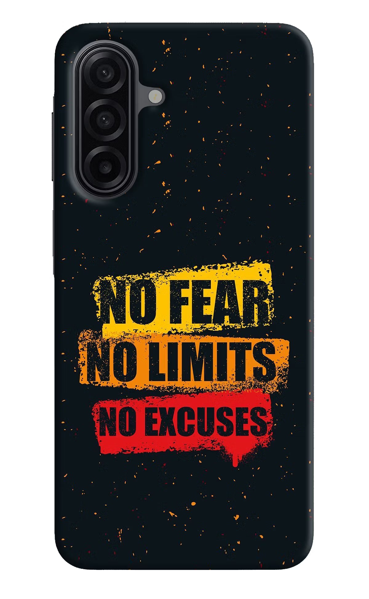 No Fear No Limits No Excuse Samsung M17 5G Back Cover