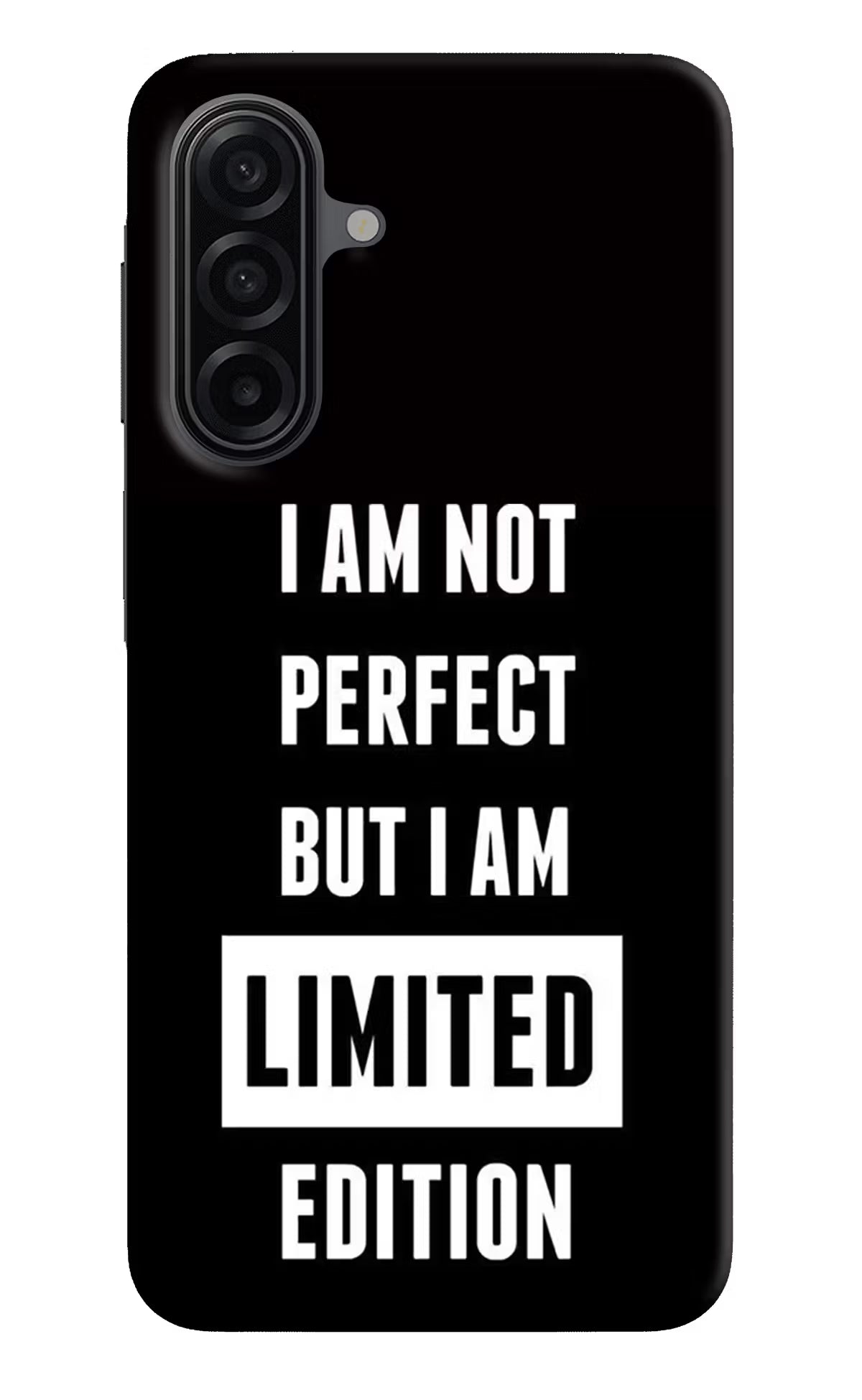 I Am Not Perfect But I Am Limited Edition Samsung M17 5G Back Cover
