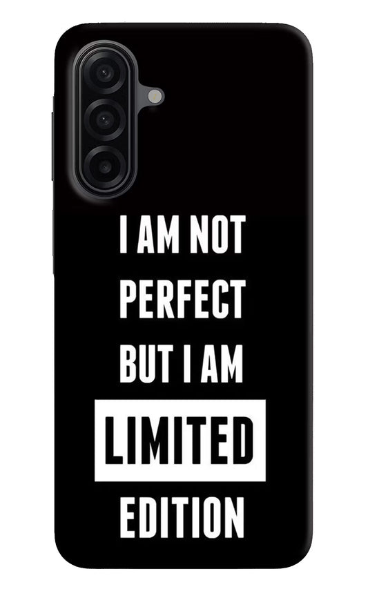I Am Not Perfect But I Am Limited Edition Samsung M17 5G Hard Case Back Cover by Casekaro