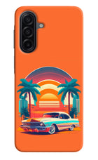 Palm Drive 80s Samsung M17 5G Hard Case Back Cover by Casekaro