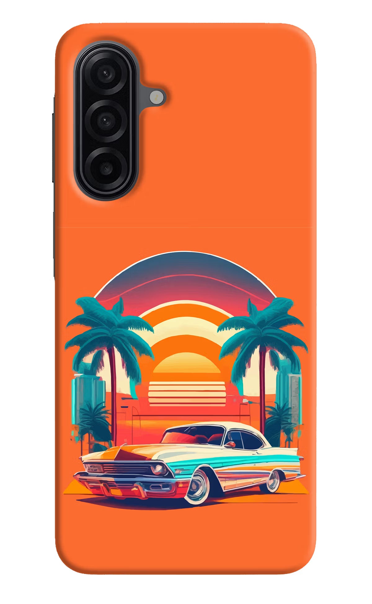 Palm Drive 80s Samsung M17 5G Back Cover