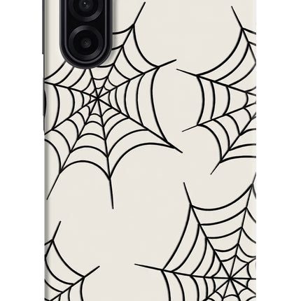 Spider Web Samsung M17 5G Hard Case Back Cover by Casekaro