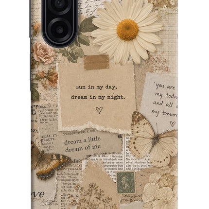 Vintage case Samsung M17 5G Hard Case Back Cover by Casekaro