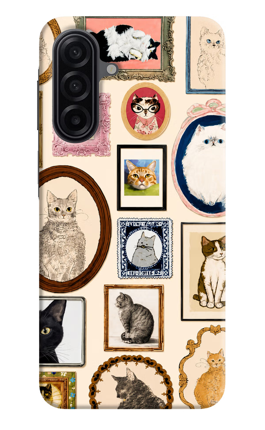 Mirror Cats Samsung M17 5G Back Cover, Hard case