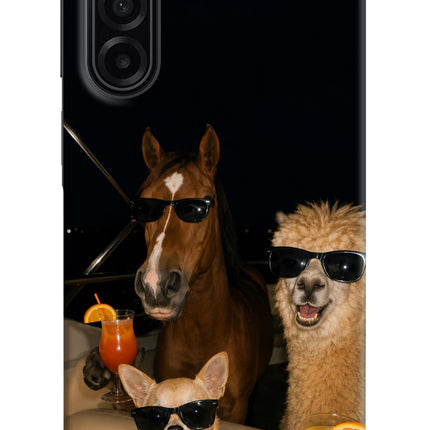 Party Squad Samsung M17 5G Hard Case Back Cover by Casekaro