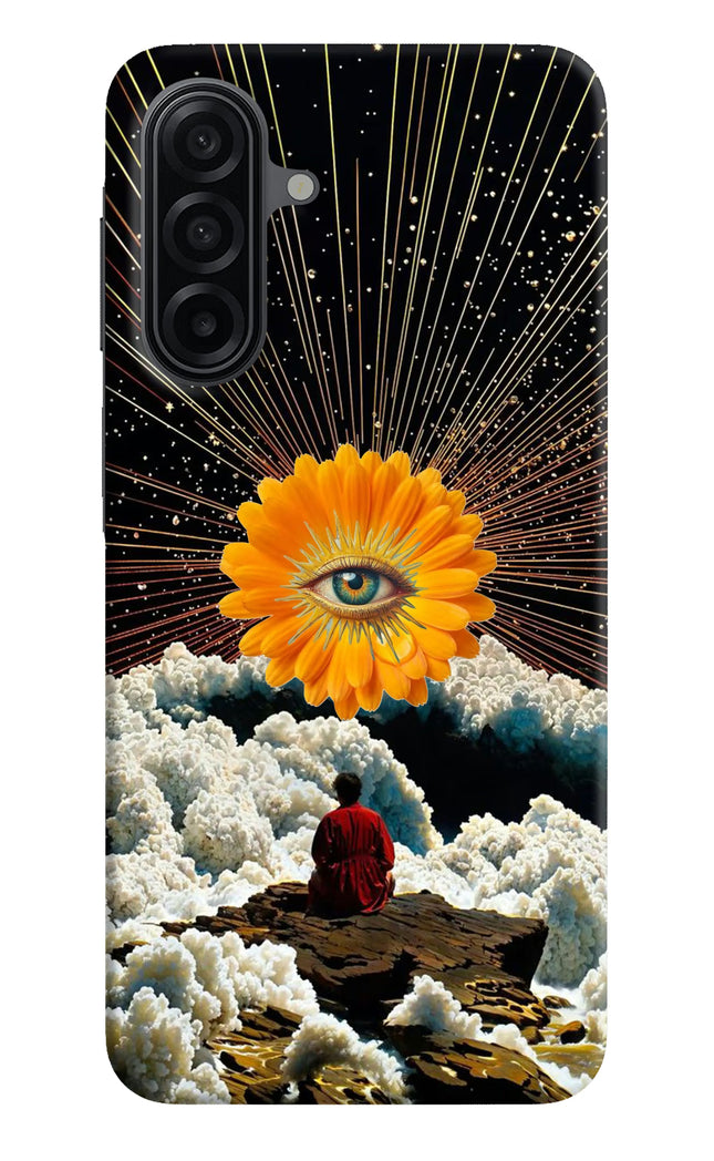Cosmic Flower Samsung M17 5G Hard Case Back Cover by Casekaro