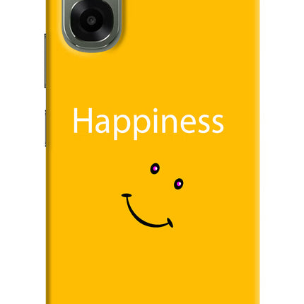 Happiness With Smiley Oppo A6x 5G Hard Case Back Cover by Casekaro