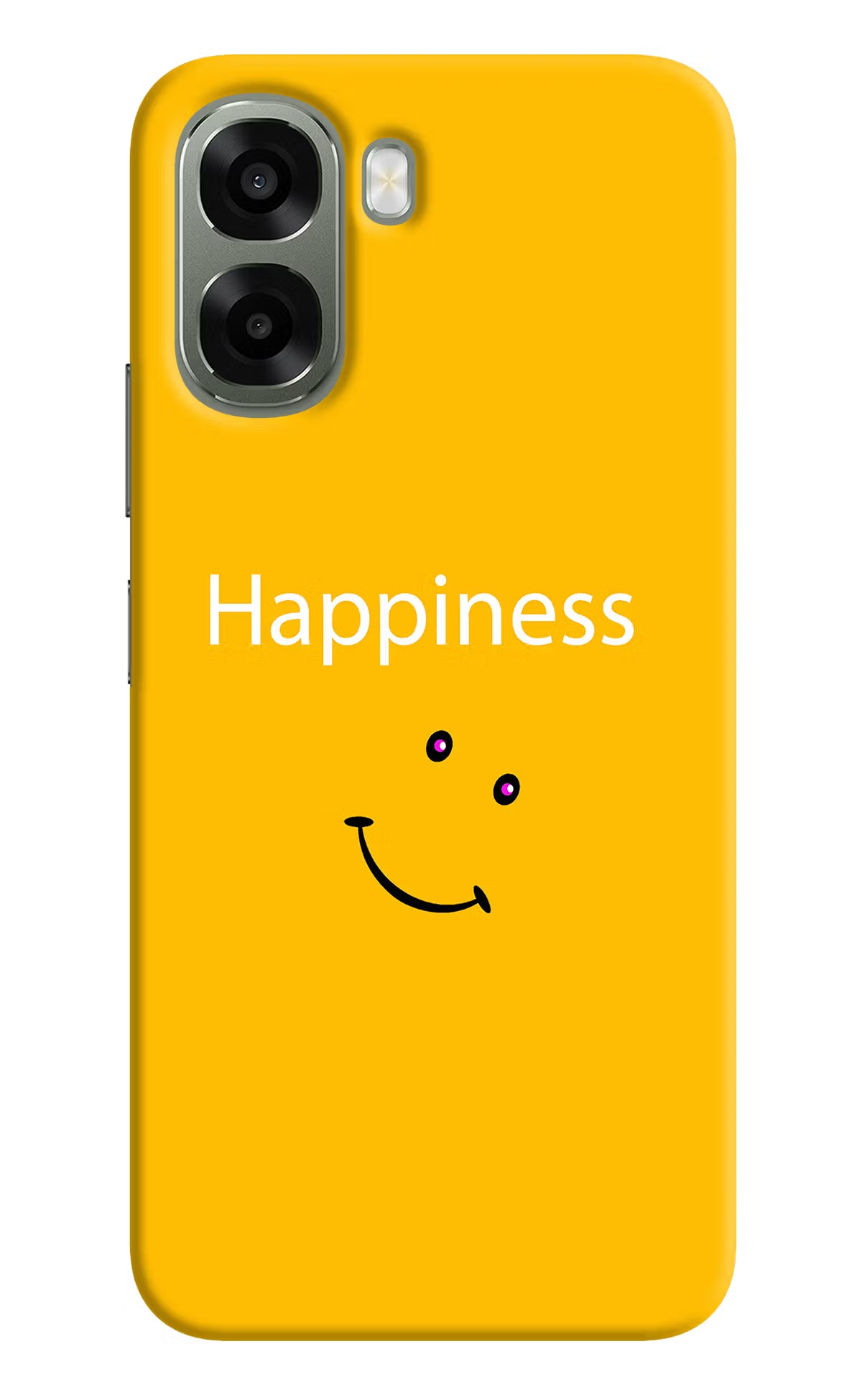 Happiness With Smiley Oppo A6x 5G Back Cover