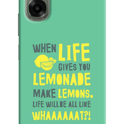 Quote Oppo A6x 5G Hard Case Back Cover by Casekaro