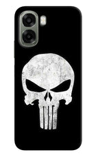Punisher Skull Oppo A6x 5G Hard Case Back Cover by Casekaro