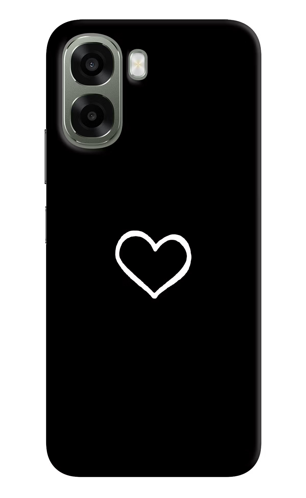 Heart Oppo A6x 5G Back Cover