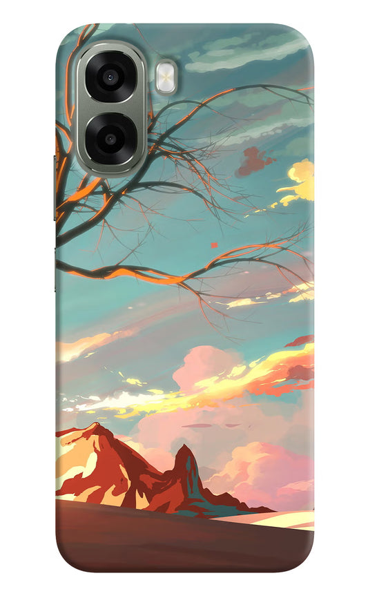 Scenery Oppo A6x 5G Hard Case Back Cover by Casekaro