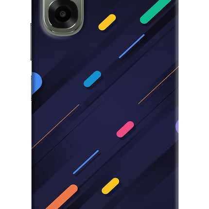 Abstract Design Oppo A6x 5G Hard Case Back Cover by Casekaro