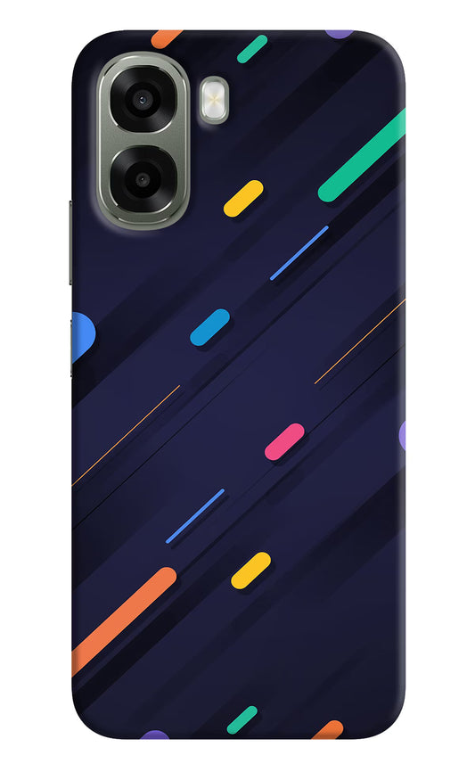 Abstract Design Oppo A6x 5G Hard Case Back Cover by Casekaro