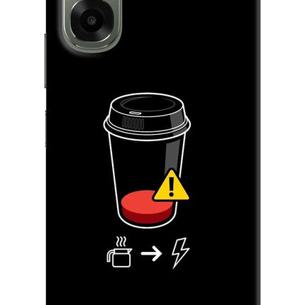 Coffee Oppo A6x 5G Hard Case Back Cover by Casekaro