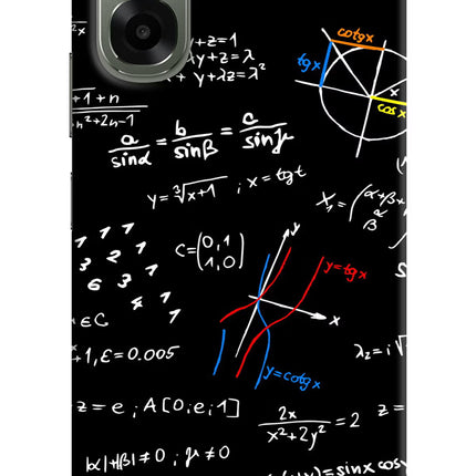 Mathematics Formula Oppo A6x 5G Hard Case Back Cover by Casekaro