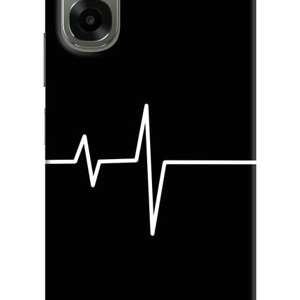 Heart Beats Oppo A6x 5G Hard Case Back Cover by Casekaro