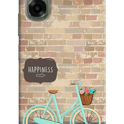 Happiness Artwork Oppo A6x 5G Hard Case Back Cover by Casekaro