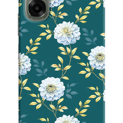 Flowers Oppo A6x 5G Hard Case Back Cover by Casekaro
