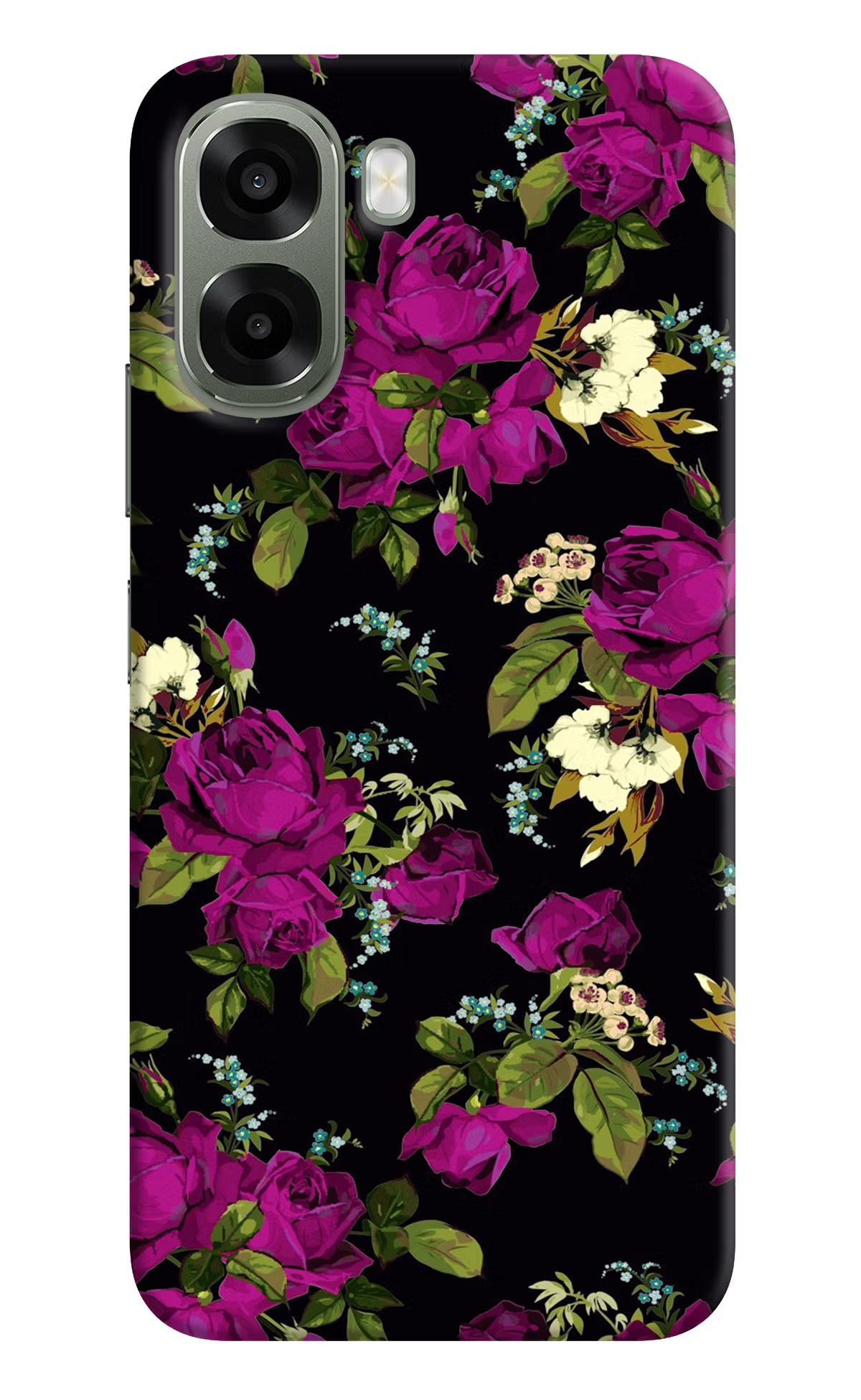 Flowers Oppo A6x 5G Back Cover