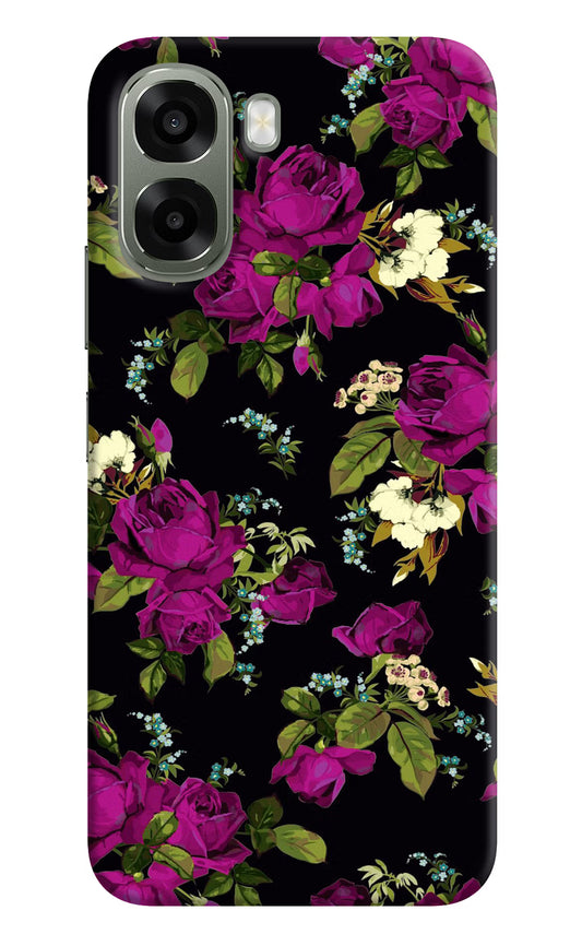 Flowers Oppo A6x 5G Hard Case Back Cover by Casekaro