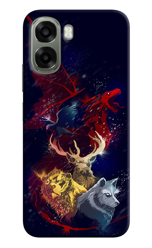 Game Of Thrones Oppo A6x 5G Hard Case Back Cover by Casekaro