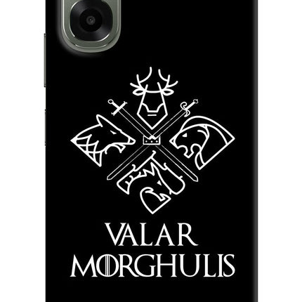 Valar Morghulis | Game Of Thrones Oppo A6x 5G Hard Case Back Cover by Casekaro
