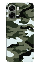 Camouflage Oppo A6x 5G Hard Case Back Cover by Casekaro