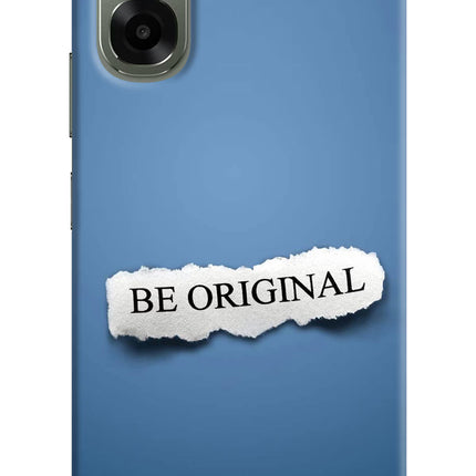 Be Original Oppo A6x 5G Hard Case Back Cover by Casekaro
