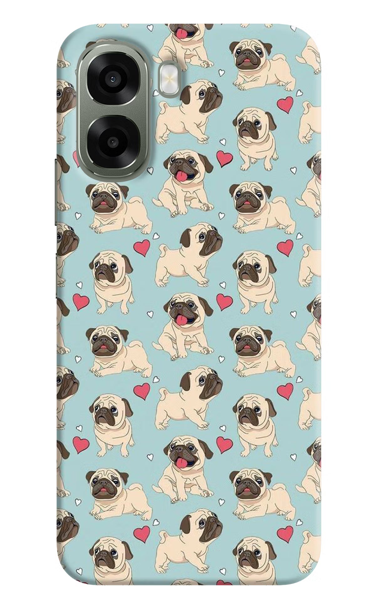 Pug Dog Oppo A6x 5G Back Cover