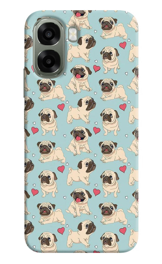 Pug Dog Oppo A6x 5G Hard Case Back Cover by Casekaro