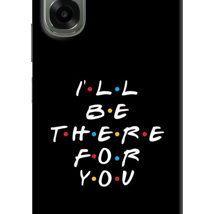 I'll Be There For You Oppo A6x 5G Hard Case Back Cover by Casekaro
