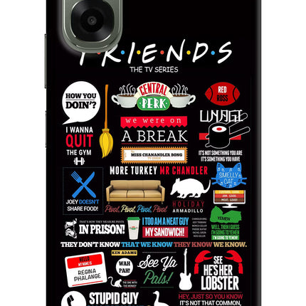 FRIENDS Oppo A6x 5G Hard Case Back Cover by Casekaro
