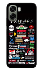 FRIENDS Oppo A6x 5G Hard Case Back Cover by Casekaro