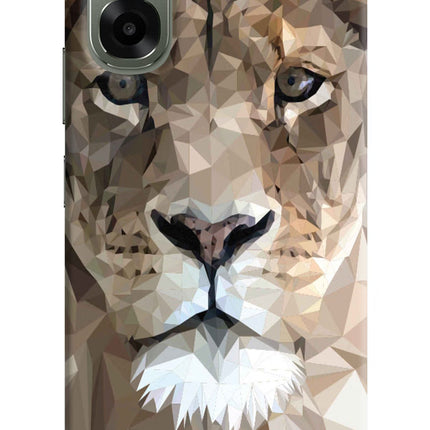Lion Art Oppo A6x 5G Hard Case Back Cover by Casekaro
