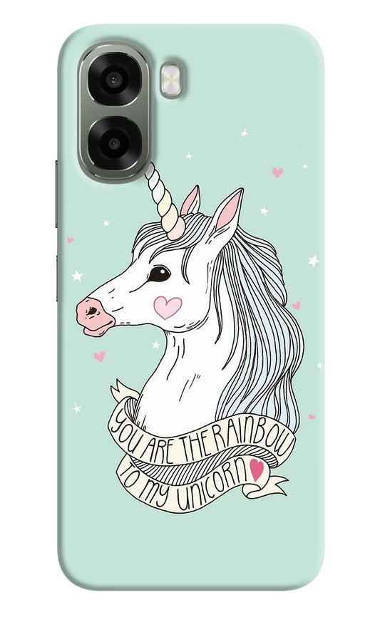 Unicorn Wallpaper Oppo A6x 5G Hard Case Back Cover by Casekaro