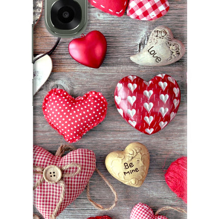 Love Wallpaper Oppo A6x 5G Hard Case Back Cover by Casekaro