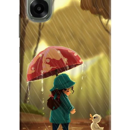 Rainy Day Oppo A6x 5G Hard Case Back Cover by Casekaro