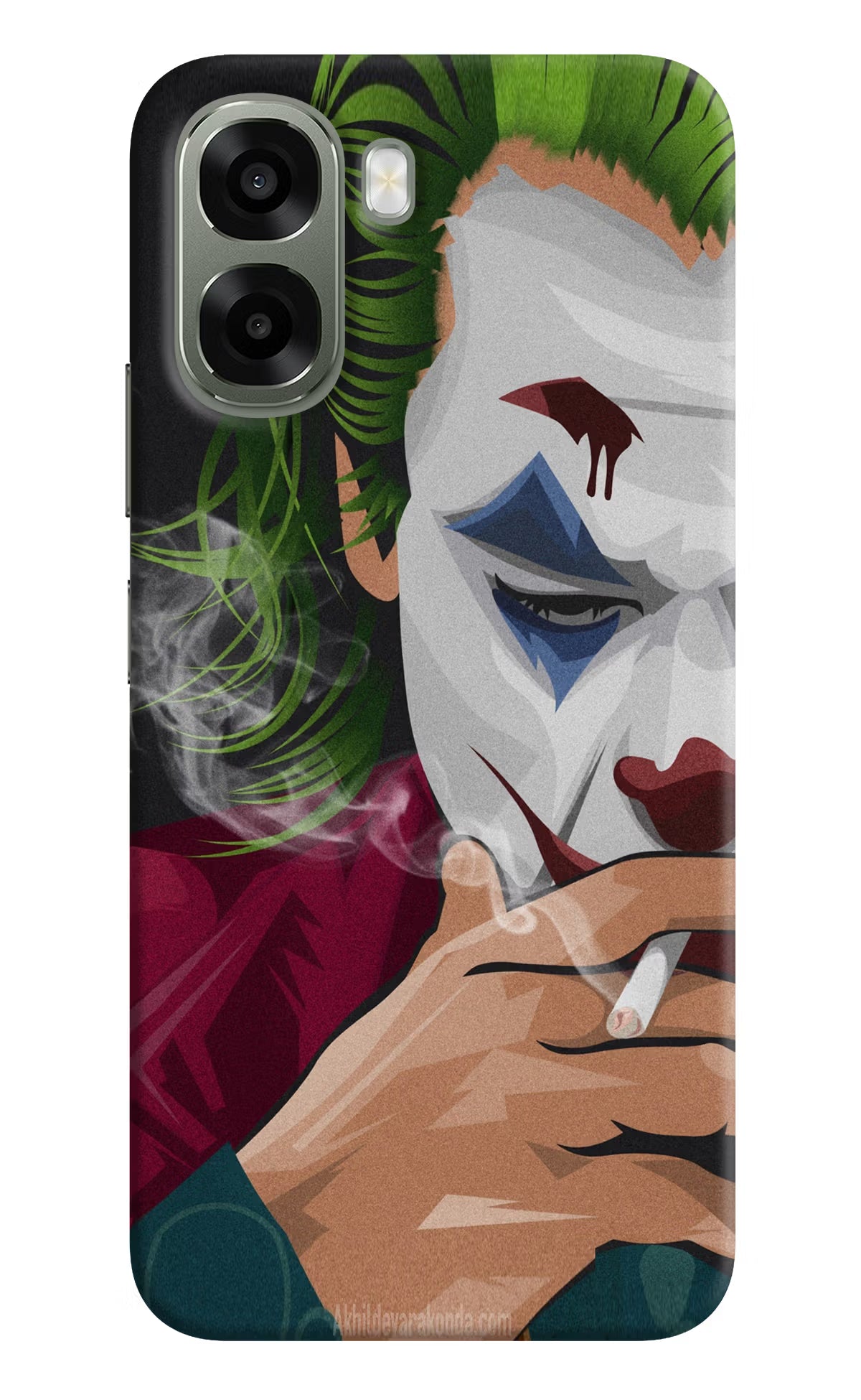 Joker Smoking Oppo A6x 5G Back Cover