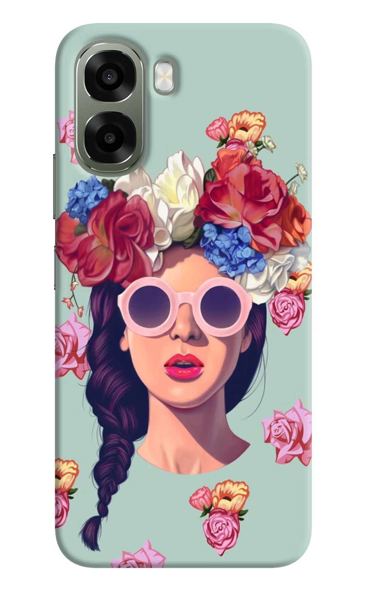 Pretty Girl Oppo A6x 5G Back Cover