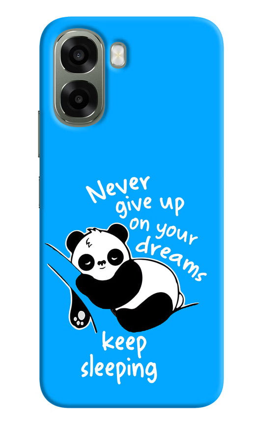 Keep Sleeping Oppo A6x 5G Hard Case Back Cover by Casekaro