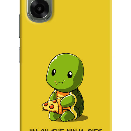 I'm on Ninja Diet Oppo A6x 5G Hard Case Back Cover by Casekaro