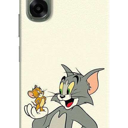 Tom & Jerry Oppo A6x 5G Hard Case Back Cover by Casekaro