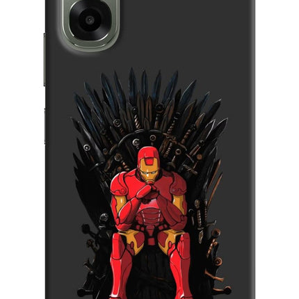 Ironman Throne Oppo A6x 5G Hard Case Back Cover by Casekaro