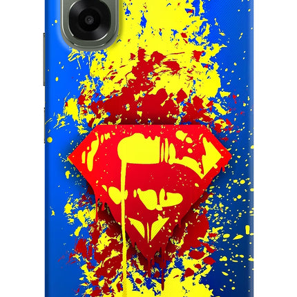 Superman logo Oppo A6x 5G Hard Case Back Cover by Casekaro
