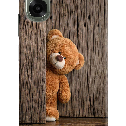 Teddy Wooden Oppo A6x 5G Hard Case Back Cover by Casekaro