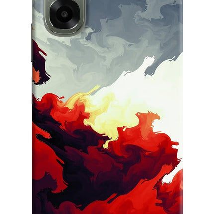 Fire Cloud Oppo A6x 5G Hard Case Back Cover by Casekaro