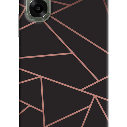 Geometric Pattern Oppo A6x 5G Hard Case Back Cover by Casekaro